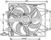 AVA QUALITY COOLING FT7564 Fan, radiator